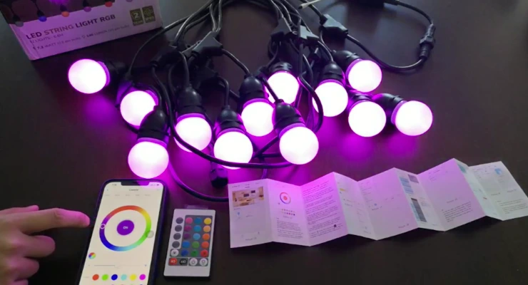Factory Price smart string lights RGB Supplier-Sehon 1