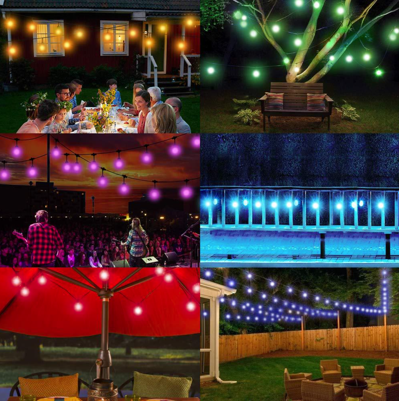 2022 Best selling S14 RGB string lighting remote control bulbs xmas decoration lighting