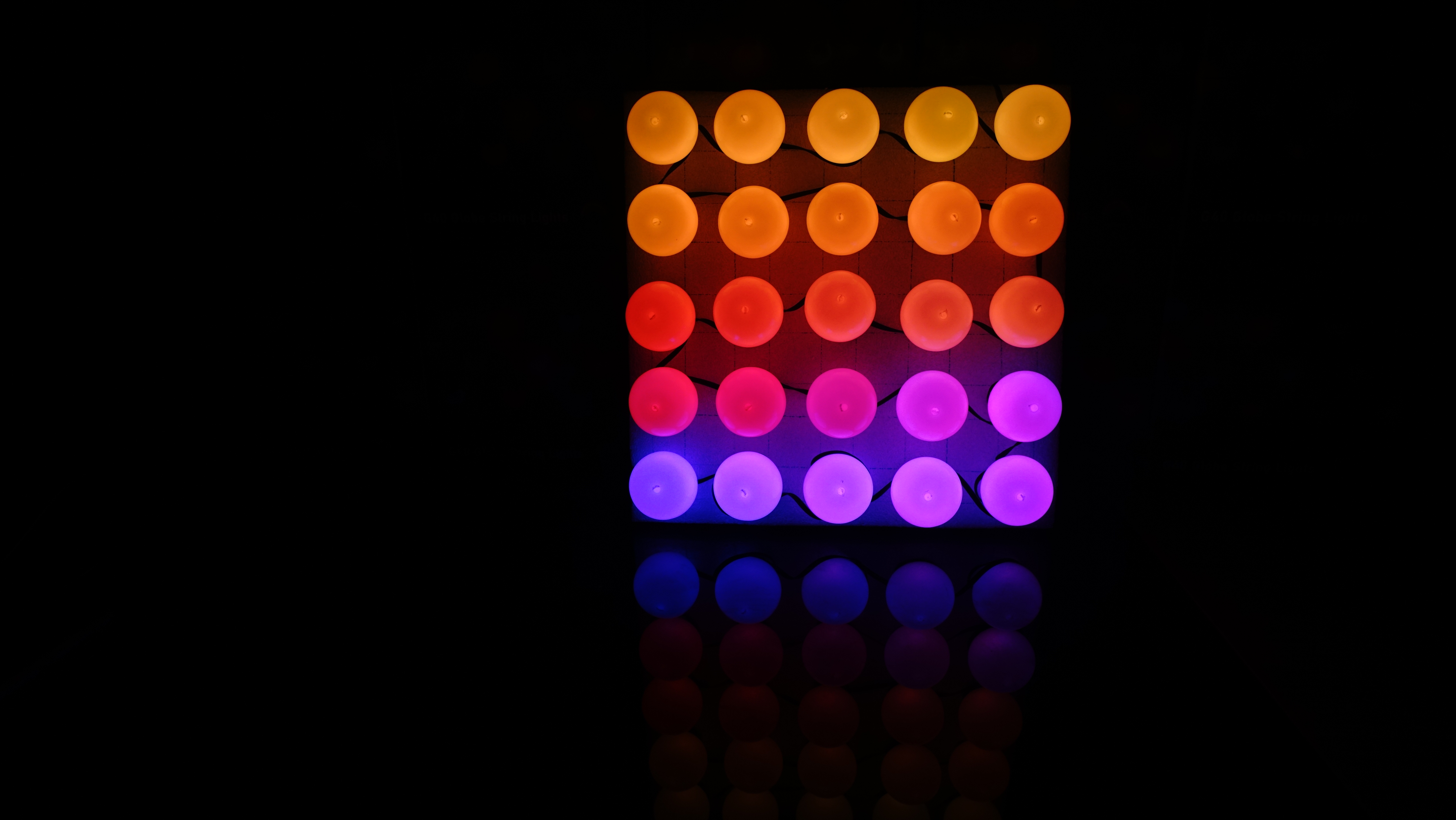 2022 SEHON 25FT G40 RGB string light with blue tooth smart controller