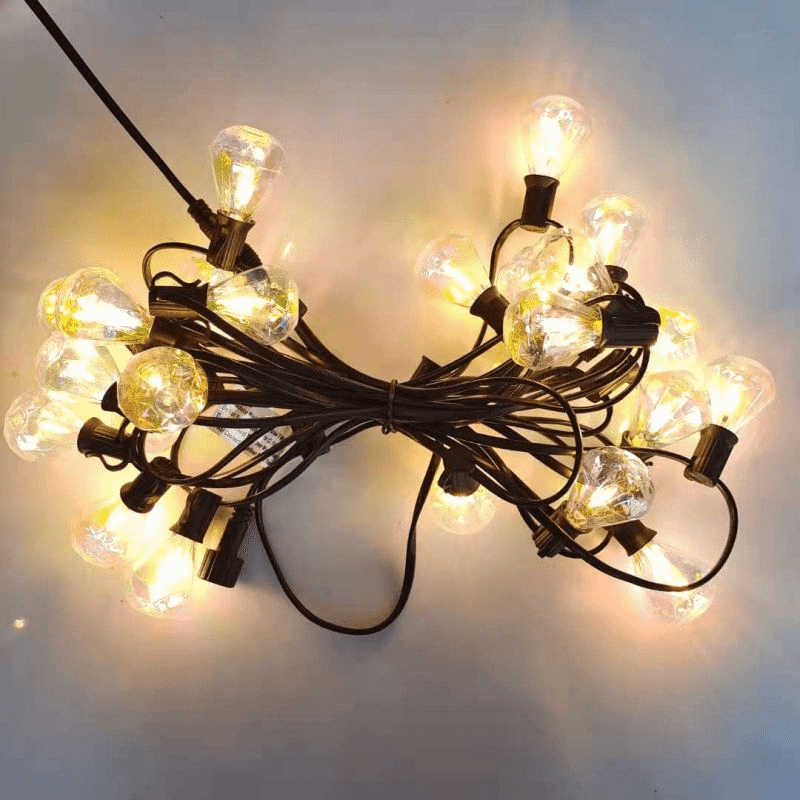 LED Plating Diamond Decorative Light String 2