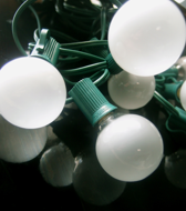 G40-Milk White High Voltage Single Core Light String 2