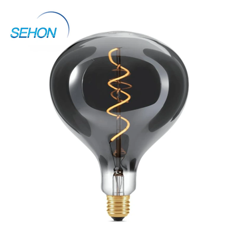 Vintage Led Lamp 160mm Dimmable Clear/Smoked/Amber Glass 1