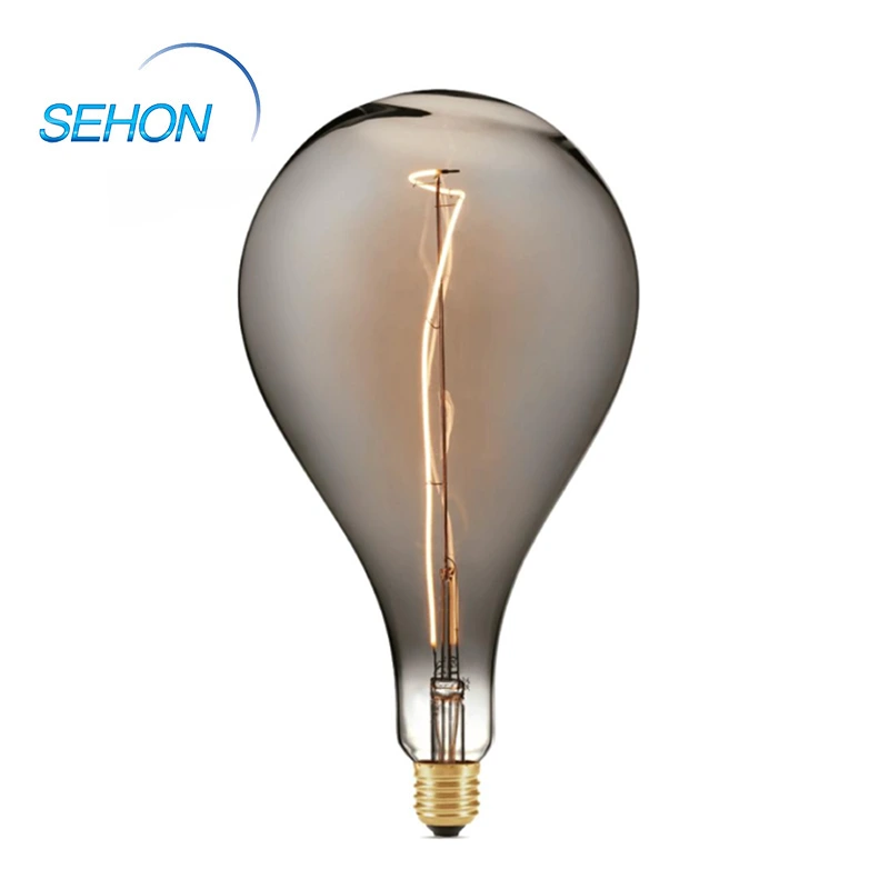 Retro Led Bulbs 160mm Dimmable Clear/Smoked/Amber Glass Body 1
