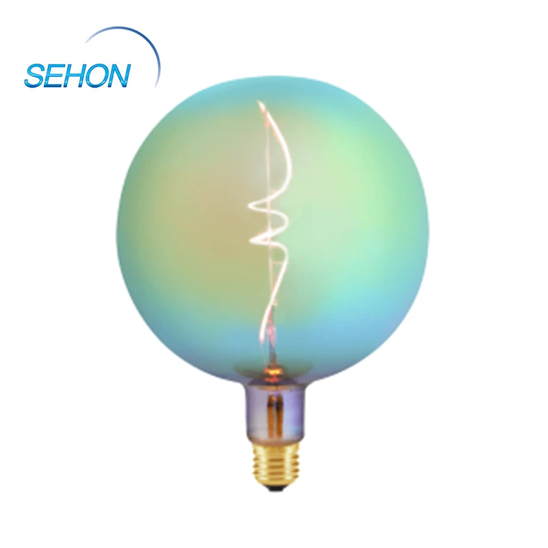 Colored Retro Light Bulb LED G200 1