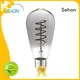 Sehon Best edison filament led Suppliers used in bathrooms 1