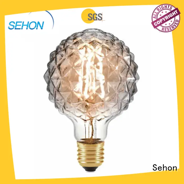 Sehon led teardrop filament 40w equivalent light bulb Suppliers used in living rooms 1