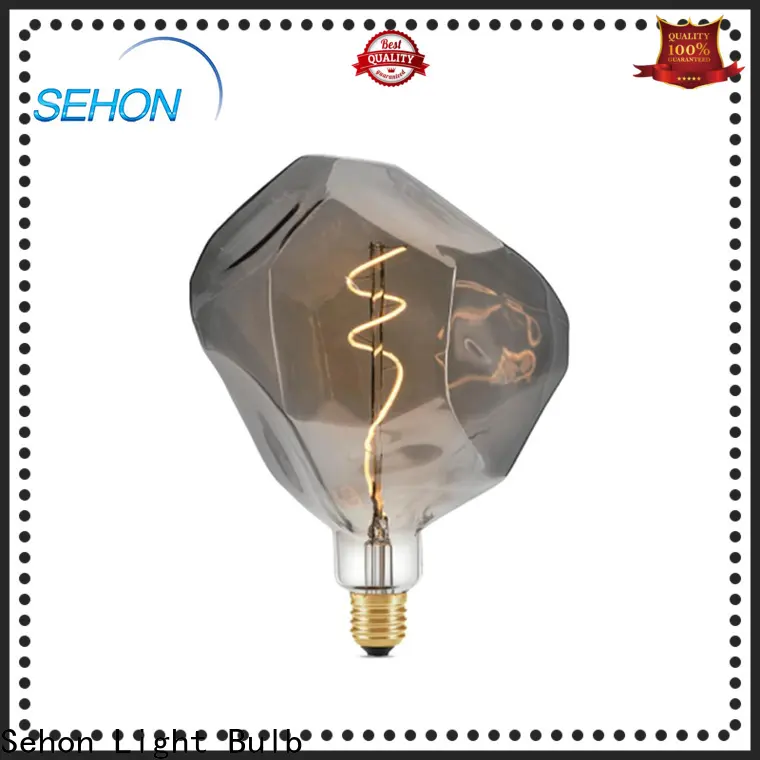 Sehon New filament style led bulb company used in living rooms 1