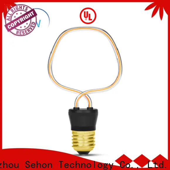 Sehon Custom filament bulb light fixtures Supply for home decoration 1