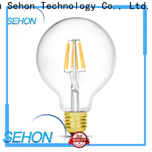 Sehon led filament globe company used in bedrooms 1