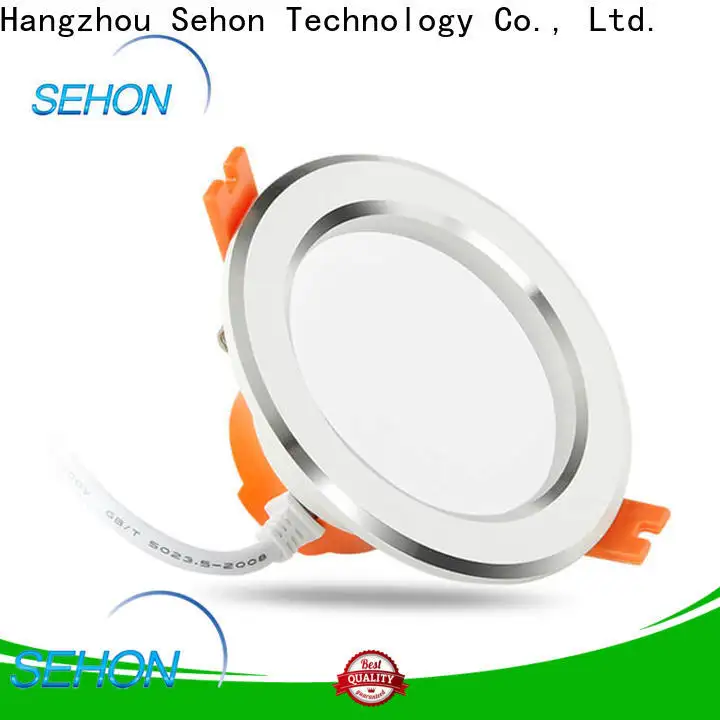 Sehon satin chrome led downlights company for home lighting 1