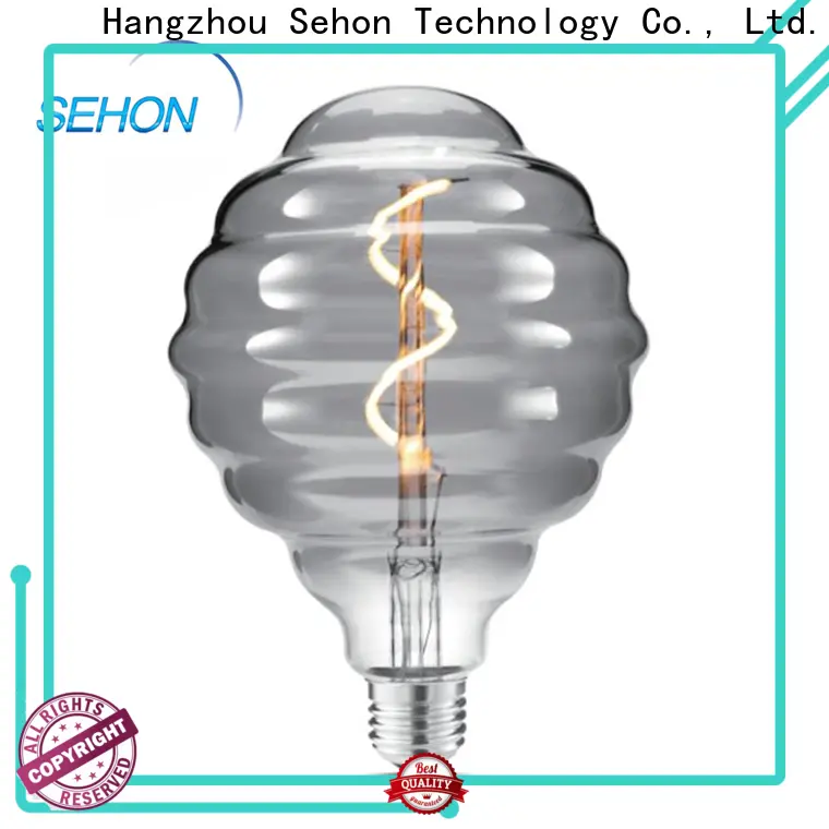 Sehon led spiral filament bulb company used in bedrooms 1