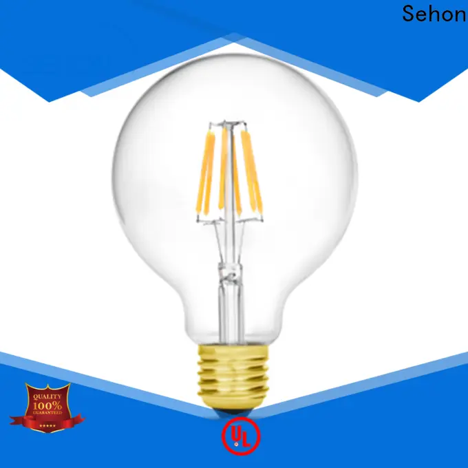 Sehon Custom retro led filament bulb factory used in living rooms 1