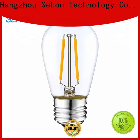 Sehon Custom 12v led filament bulb company for home decoration 1