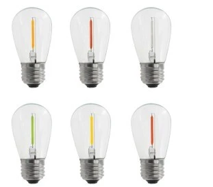 0.8W Dimmable E26 E27 S14 LED Filament Bulb 1