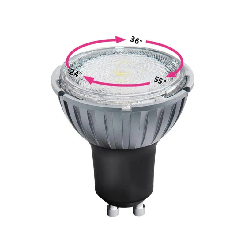 CRI98 Aluminum Shell Dimmable Zoomable 7.5W COB LED Spotlight 1
