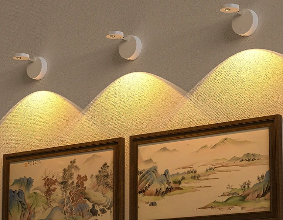 13-Color Remote-Controlled Spotlight LED Rechargeable Magnetic Cat's Eye Night Light 1