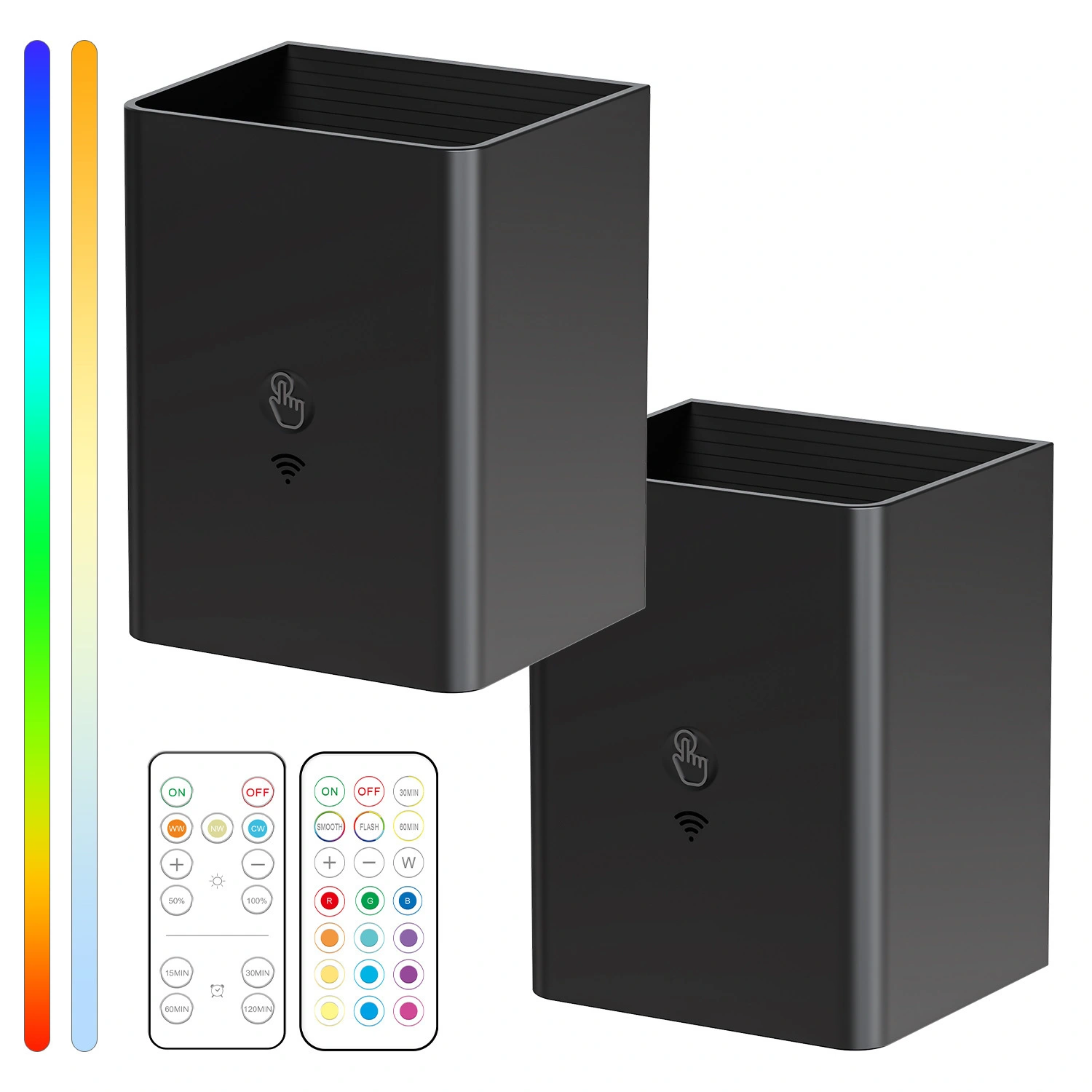 Magnetic Wall Lamp with LED Upward and Downward Lighting, Cross-Border USB Charging 1