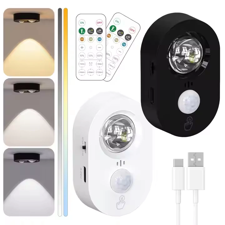 Motion-Sensor Night Light Smart LED Dorm Night Light Bedside Lamp 1