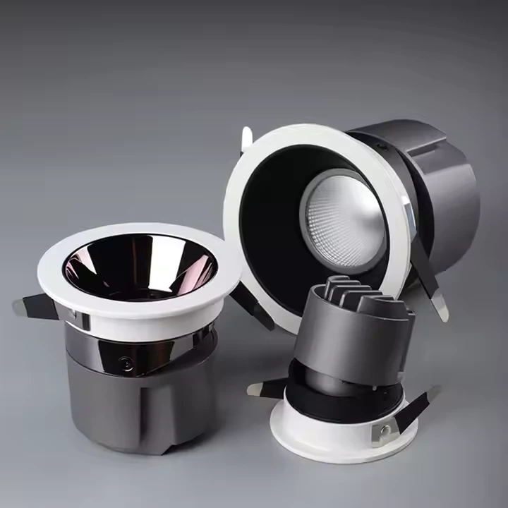 7W 12W 24W Bridgelux COB 90RA LED Downlight 1