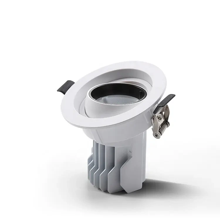 Elephant Trunk Shape Adjustable Beam Angle LED Recessed Spot Downlights for Living Room 1