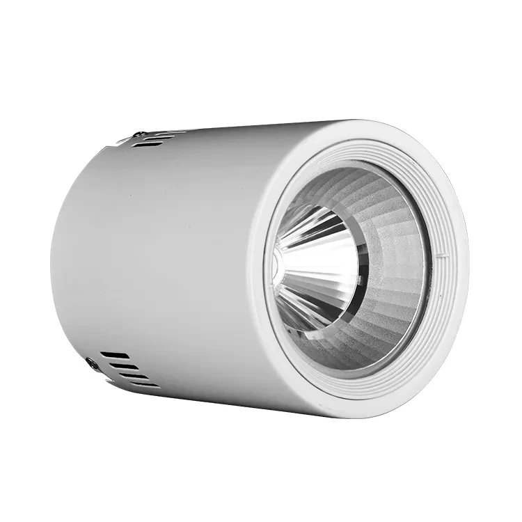 7/12/18/25/35W Surface Installation White Black COB LED Downlights 1