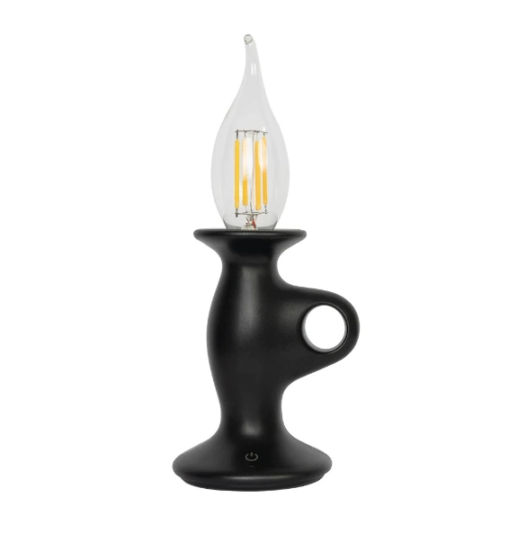 Candlelight Retro Lamp Night Light Classic Nordic Design Rechargeable with Adjustable Brightness 1