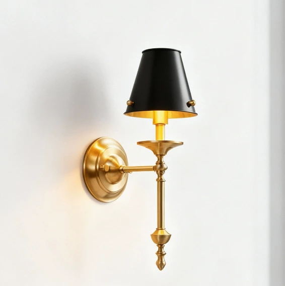 American-style wall lamps Living room feature wall lighting Luxury bedroom bedside lamps 1