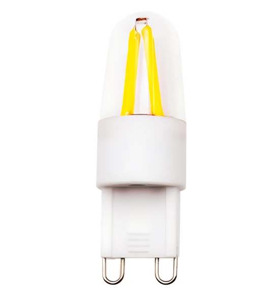 2W Deep Dimmable Flat/Round PC Cover Flicker Free LED G9 Light Bulb 1