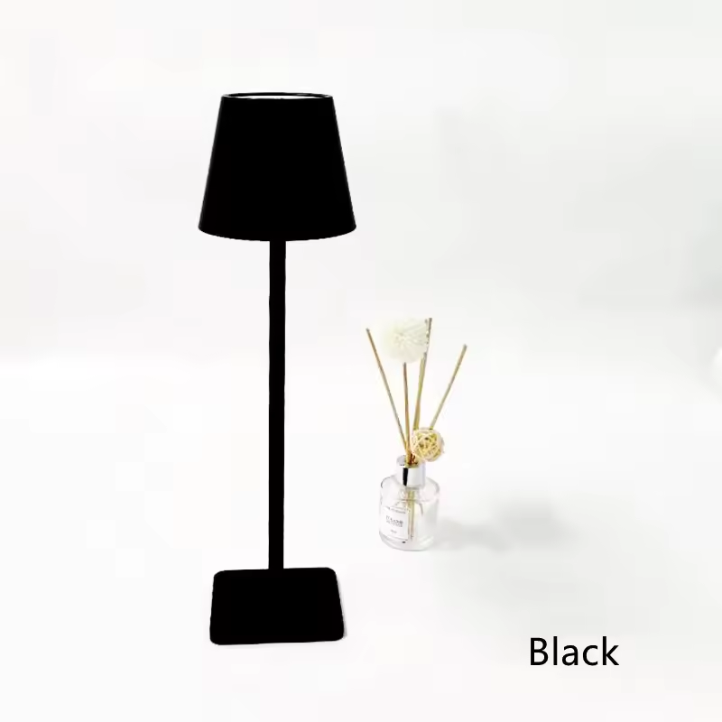 USB Rehcargeable Wrought Iron Tall 2.5W 3 CCT Dimmable LED Table Lamp 5