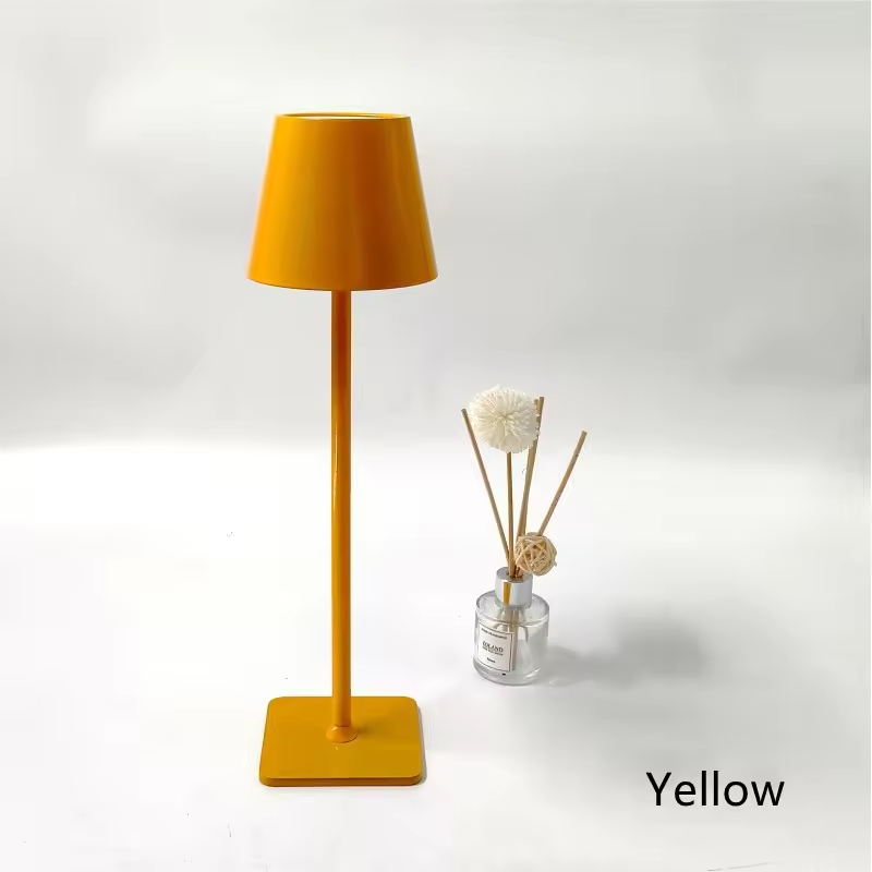 USB Rehcargeable Wrought Iron Tall 2.5W 3 CCT Dimmable LED Table Lamp 3