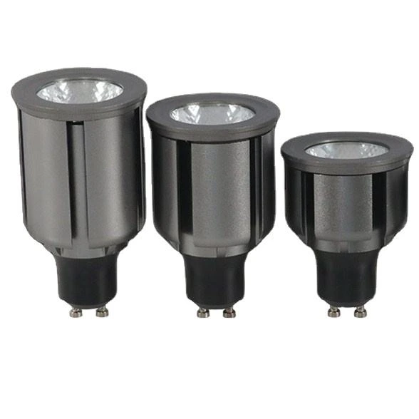 CRI95 5/7/9/12W Anti-glare Aluminum COB Spotlight GU10 MR15 E27 1
