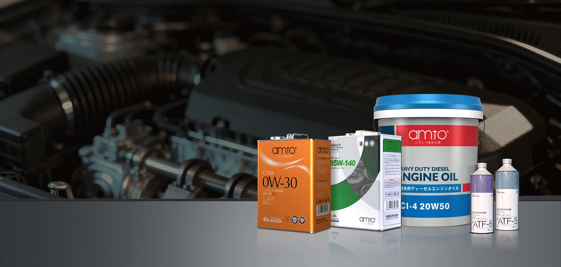 AMTO Fully Synthetic Diesel Engine Oil-1763643078851102 1