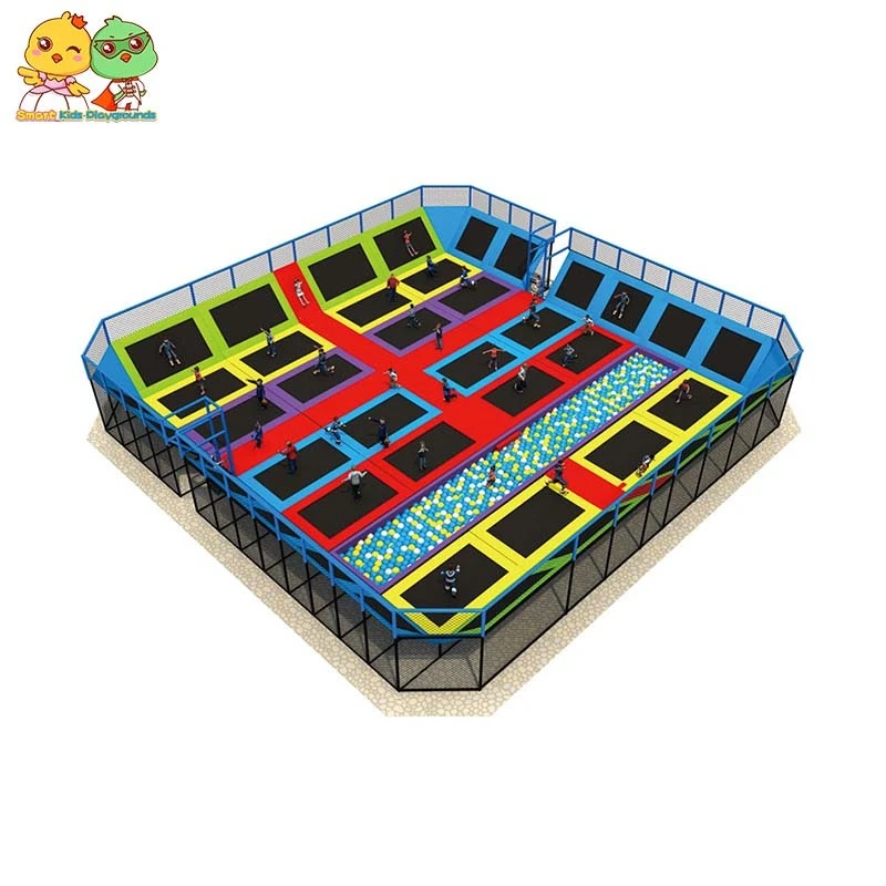 Big Soft Play Indoor trampoline park equipment for sale SKP-1811204 1