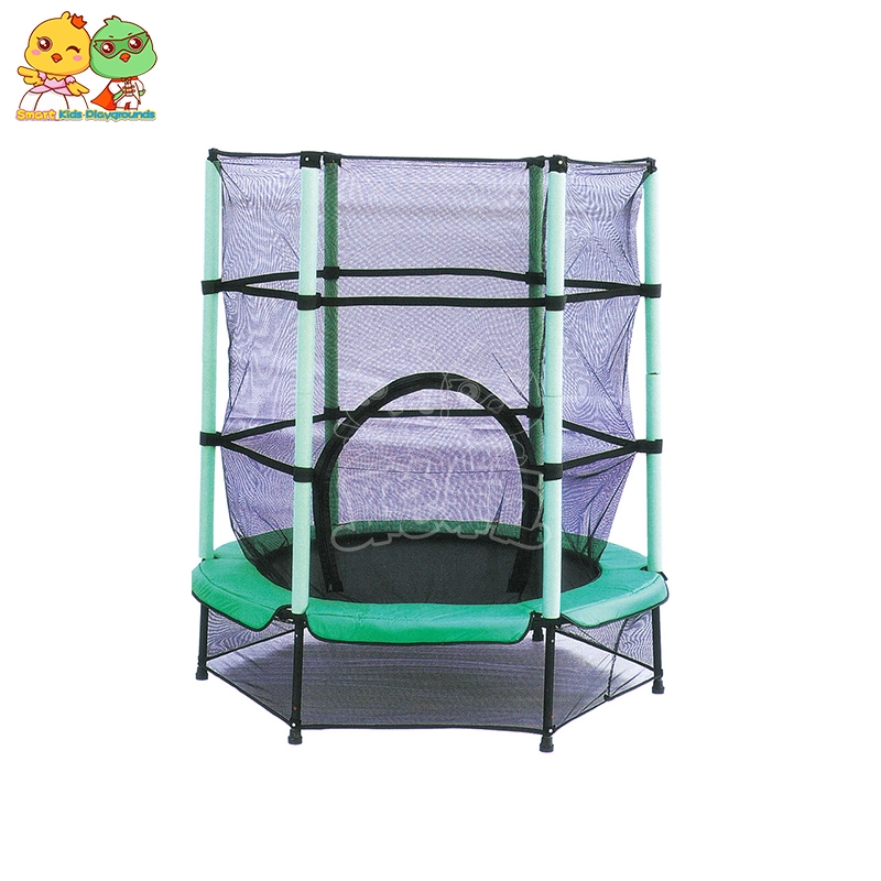Small Outdoor Indoor Trampoline With Guardrail Commercial Domestic SKP 1