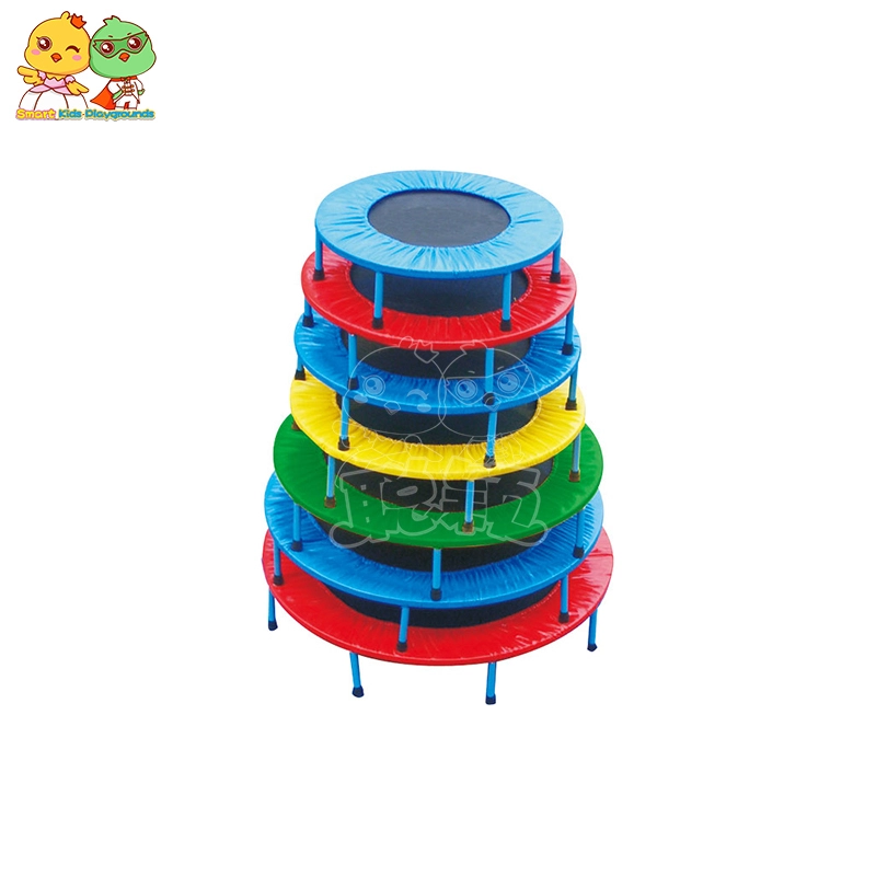 Small Outdoor Indoor Trampoline Without Guardrail Safety For Sale SKP 1