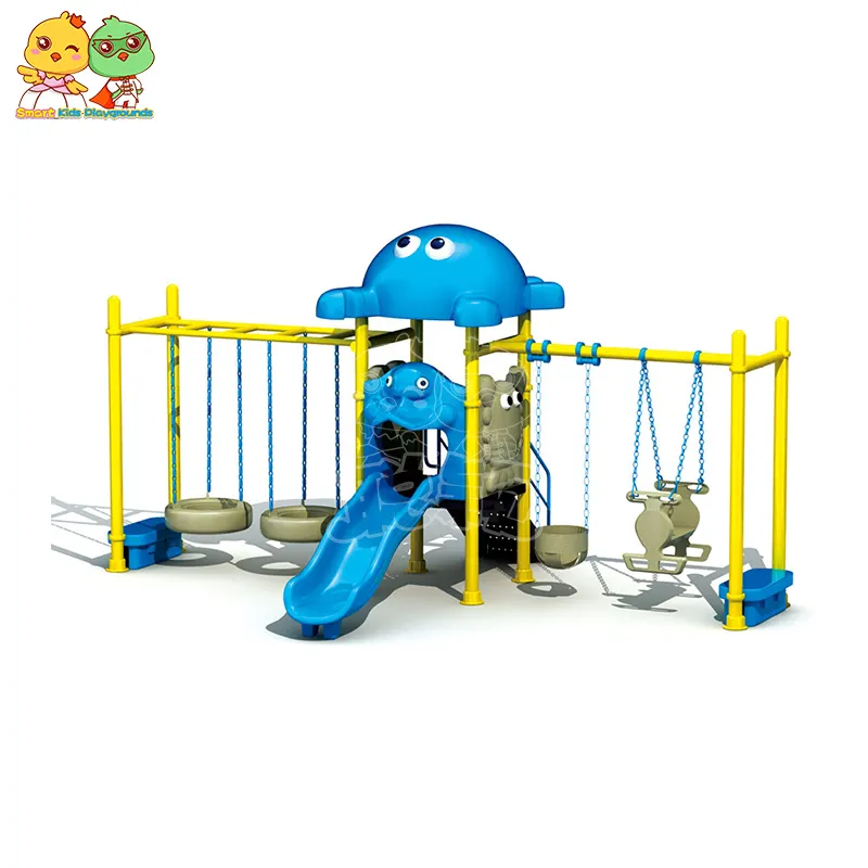 SKP house wooden slide for pre-school 5
