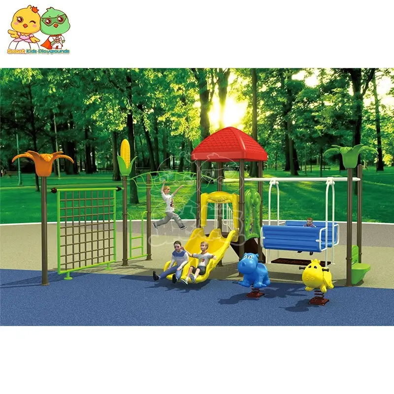 SKP house wooden slide for pre-school 3