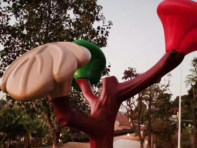 SKP durable wooden slide for supermarket 7