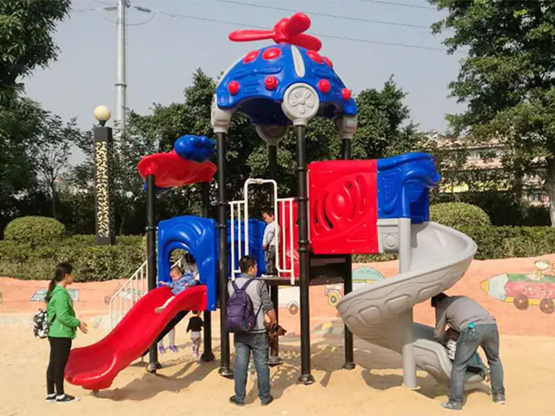 SKP durable wooden slide for supermarket 9