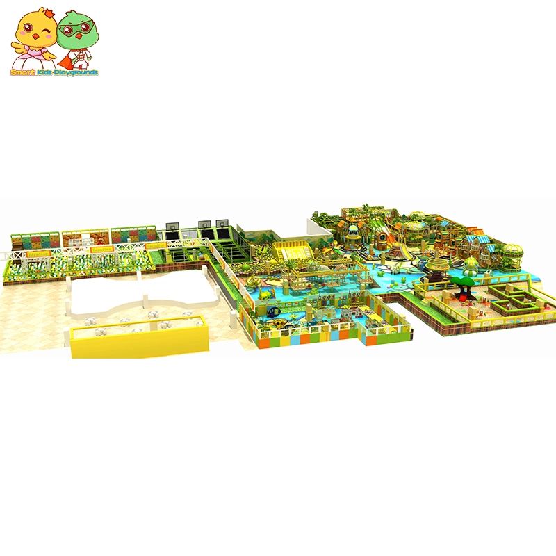 Amusement park safety kids indoor playground for happy SKP-1807005 1