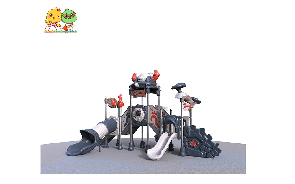 durable kids slide house for pre-school 2