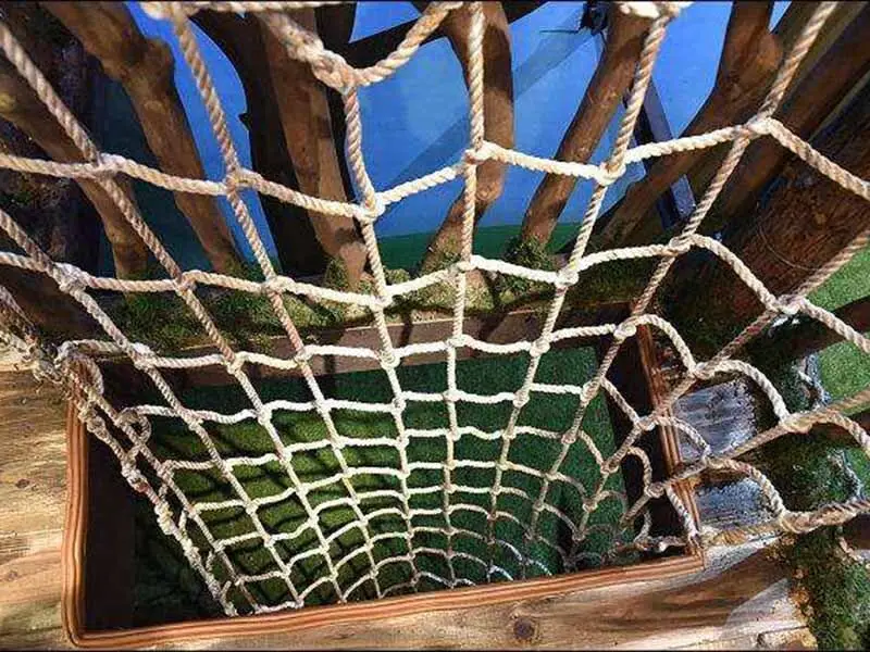 SKP indoor rope play equipment for challenge for play house 6