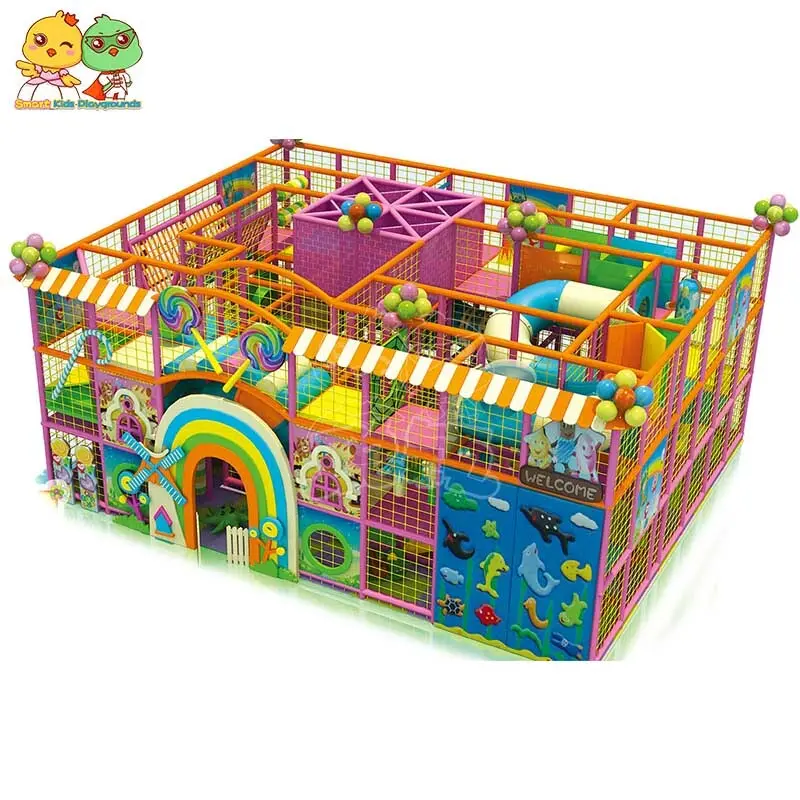 SKP safe candy theme playground supplier for shopping centre 2