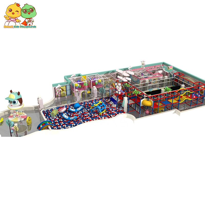 Kids indoor playground maze equipment unique design shopping mall SKP-1907112 1