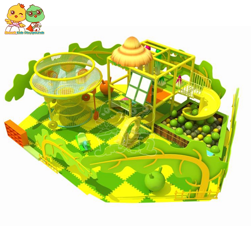 CE certificate unique design forest theme soft play playground for kids SKP-1907111 1