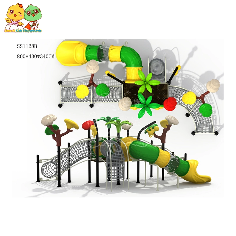 Child slide ladder plastic slide outdoor playground equipment prices for sale SKP-1907836 1