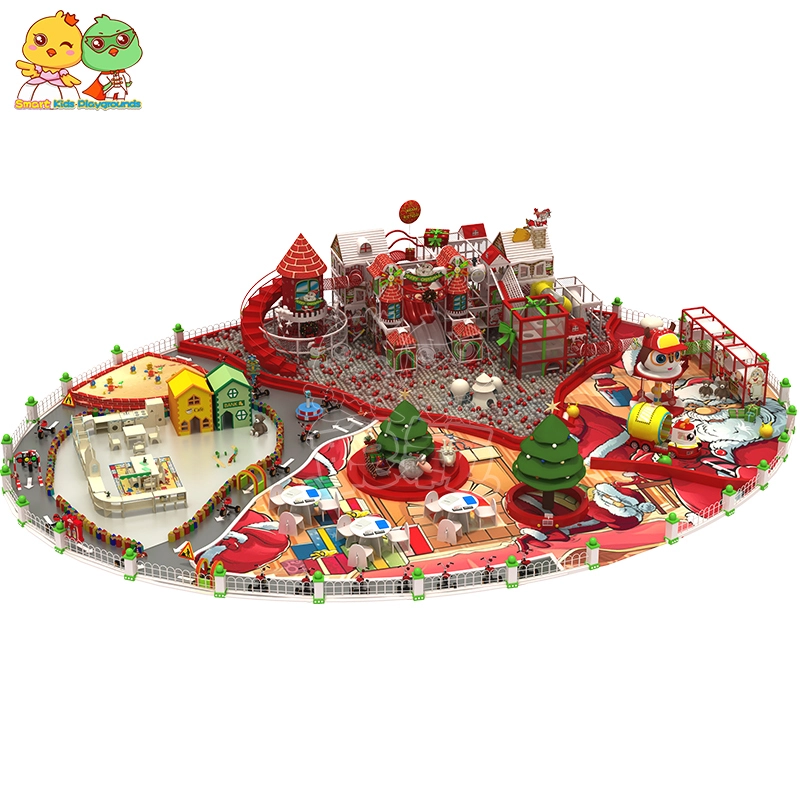 High Quality Christmas Theme Children Soft Play Indoor Playground SKP 1