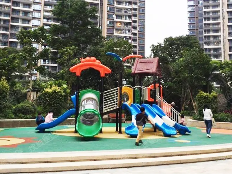 SKP house wooden slide factory for restaurant 10