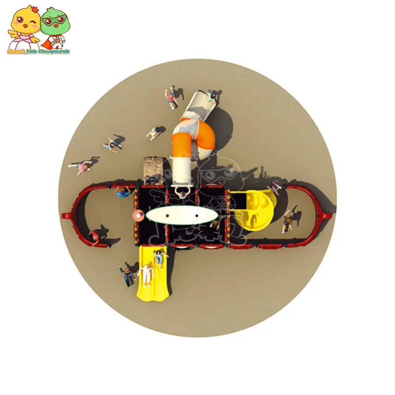 SKP high quality tube slide directly sale for restaurant 3