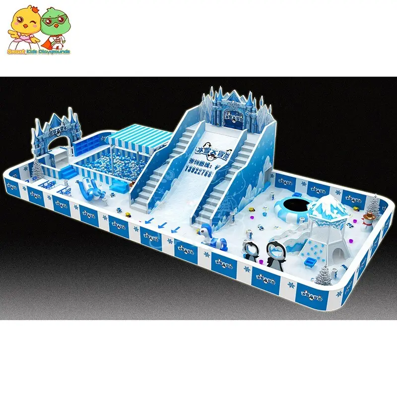 SKP snow theme playground wholesale for kindergarten1 3